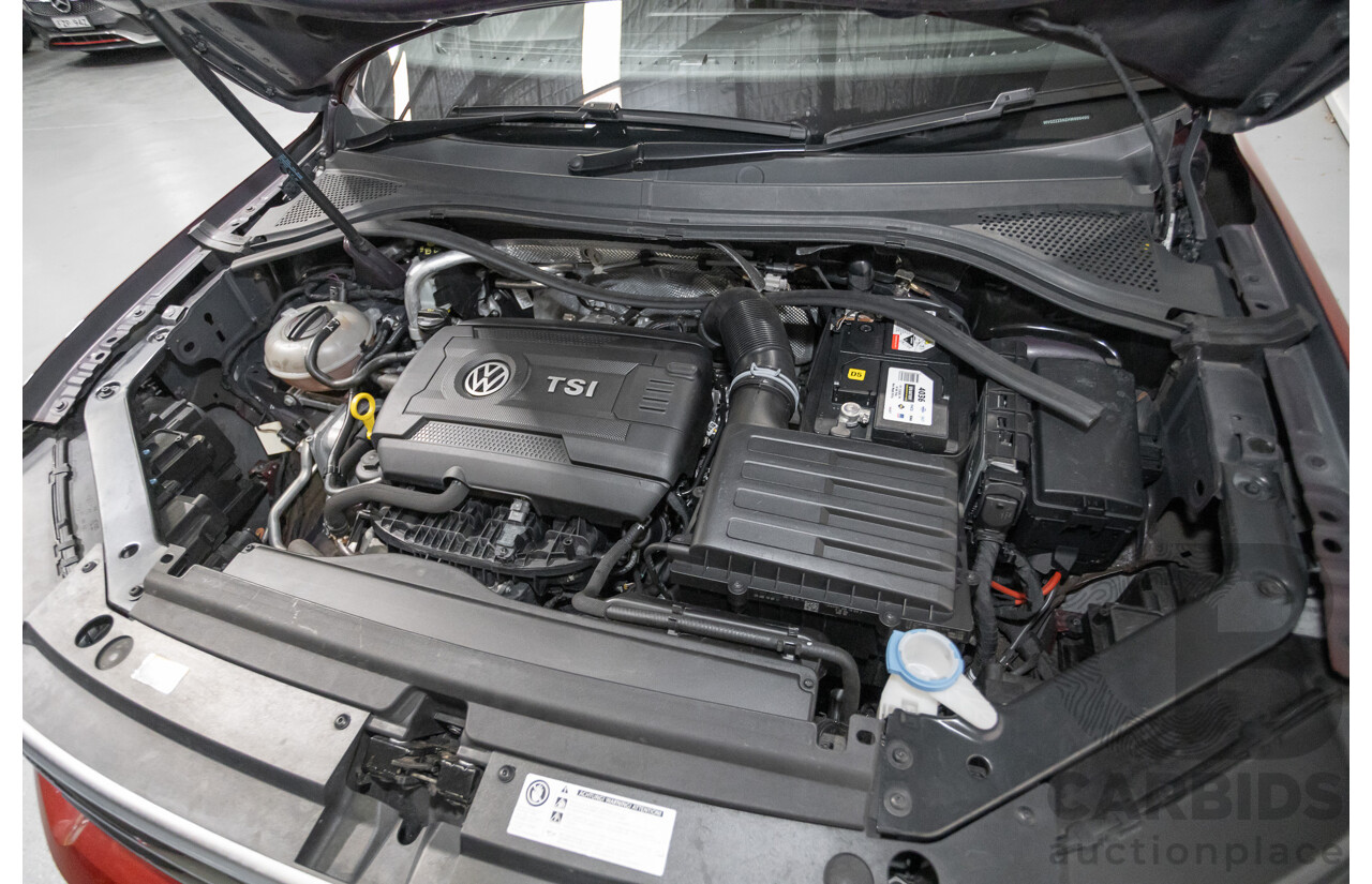 5/2017 Volkswagen Tiguan 162 TSI Highline (AWD) 5NA 4D Wagon Ruby Red Metallic Turbo 2.0L