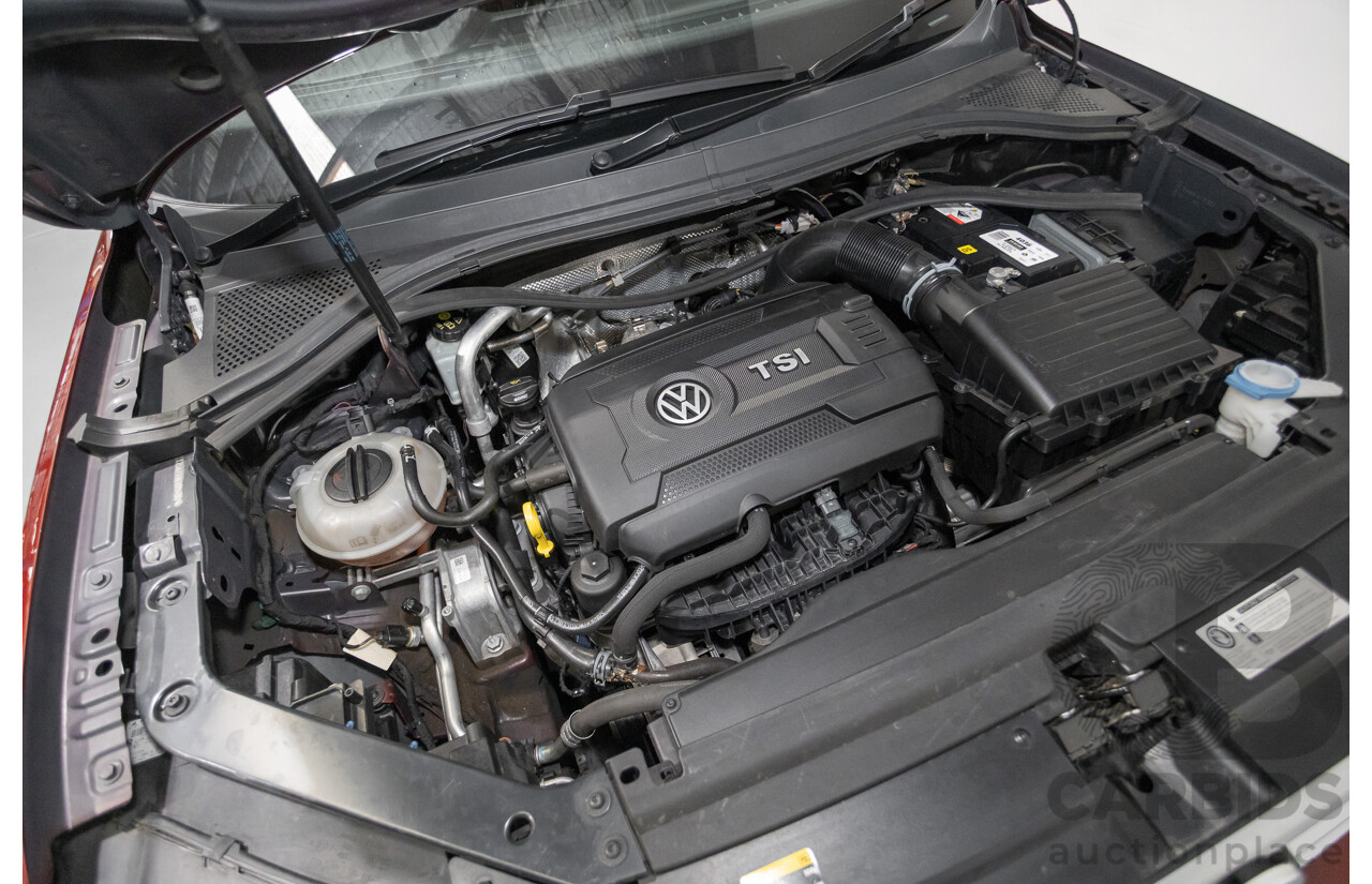 5/2017 Volkswagen Tiguan 162 TSI Highline (AWD) 5NA 4D Wagon Ruby Red Metallic Turbo 2.0L