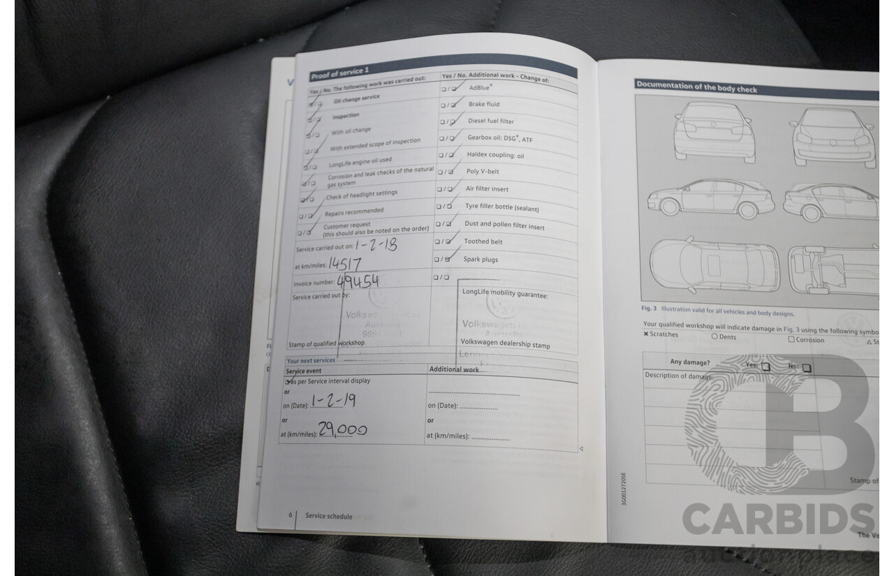 5/2017 Volkswagen Tiguan 162 TSI Highline (AWD) 5NA 4D Wagon Ruby Red Metallic Turbo 2.0L