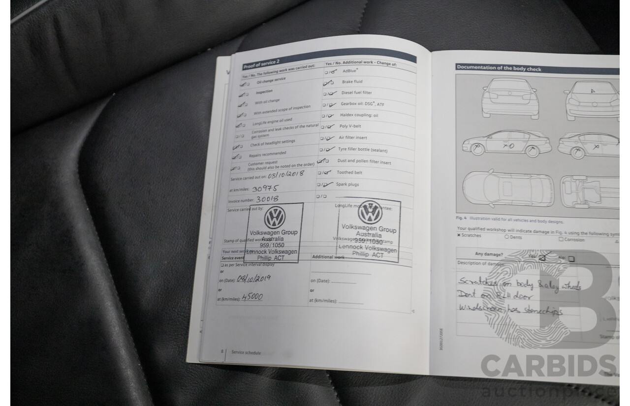 5/2017 Volkswagen Tiguan 162 TSI Highline (AWD) 5NA 4D Wagon Ruby Red Metallic Turbo 2.0L