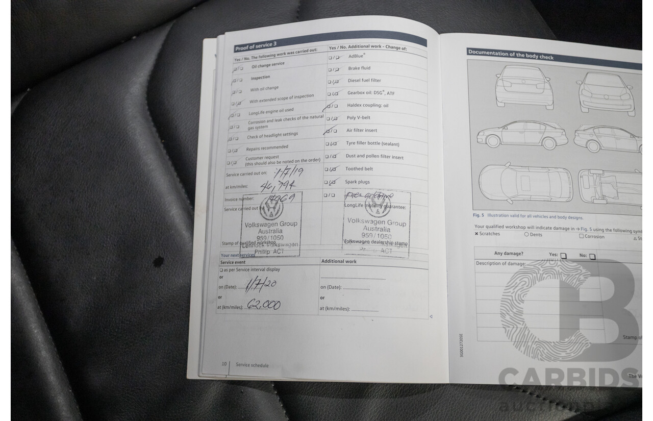 5/2017 Volkswagen Tiguan 162 TSI Highline (AWD) 5NA 4D Wagon Ruby Red Metallic Turbo 2.0L