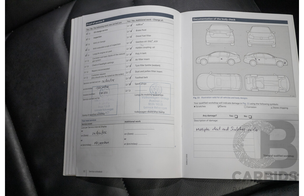 5/2017 Volkswagen Tiguan 162 TSI Highline (AWD) 5NA 4D Wagon Ruby Red Metallic Turbo 2.0L