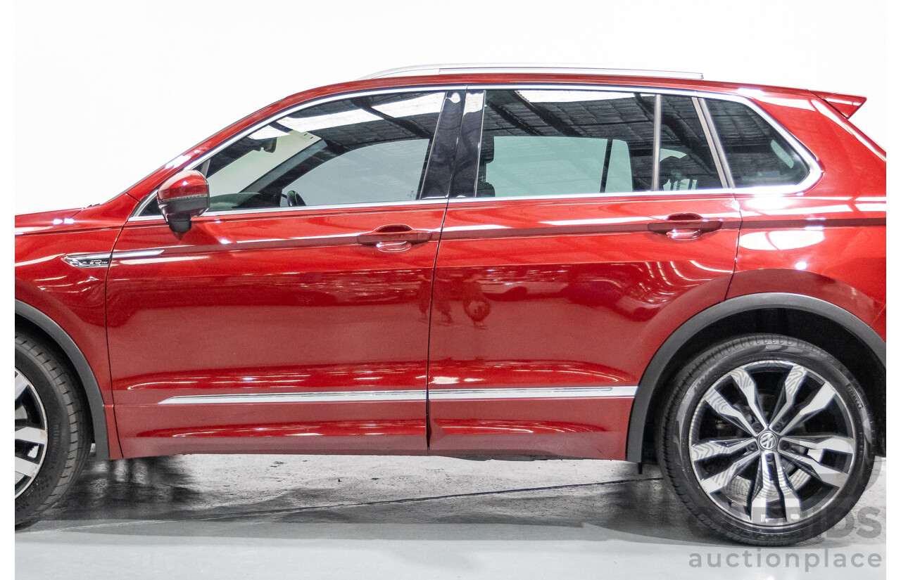 5/2017 Volkswagen Tiguan 162 TSI Highline (AWD) 5NA 4D Wagon Ruby Red Metallic Turbo 2.0L