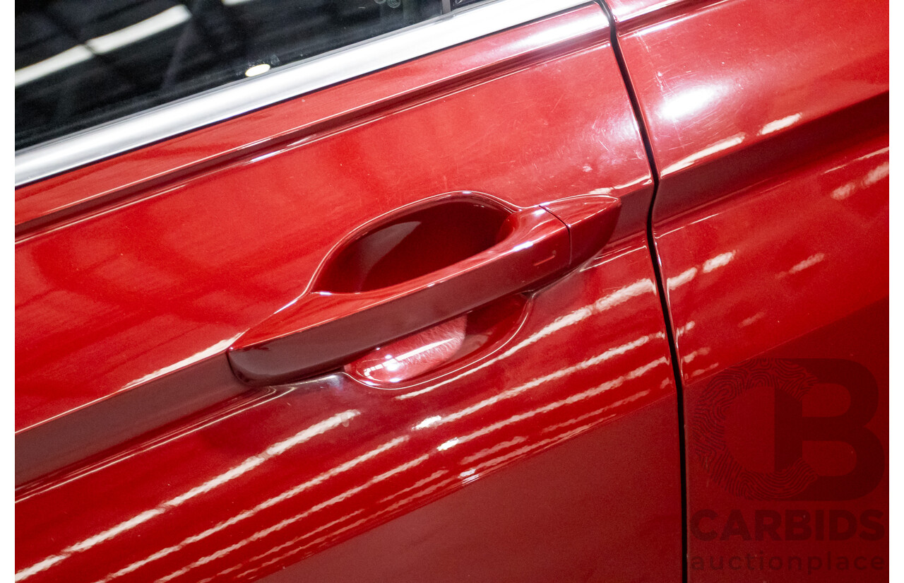 5/2017 Volkswagen Tiguan 162 TSI Highline (AWD) 5NA 4D Wagon Ruby Red Metallic Turbo 2.0L