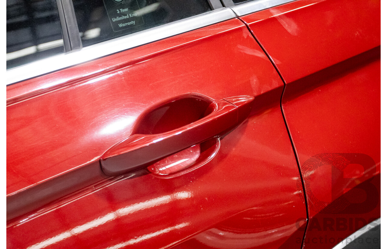 5/2017 Volkswagen Tiguan 162 TSI Highline (AWD) 5NA 4D Wagon Ruby Red Metallic Turbo 2.0L