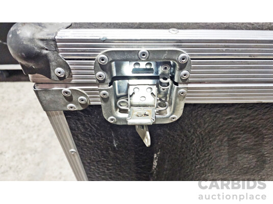 Wheeled Road Case W/ Lighting Equipment