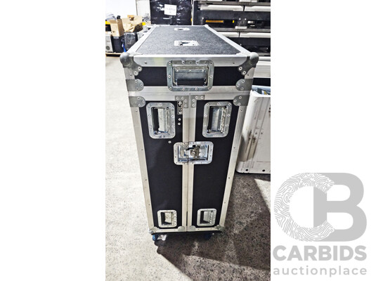 Wheeled Road Case W/ Mixer