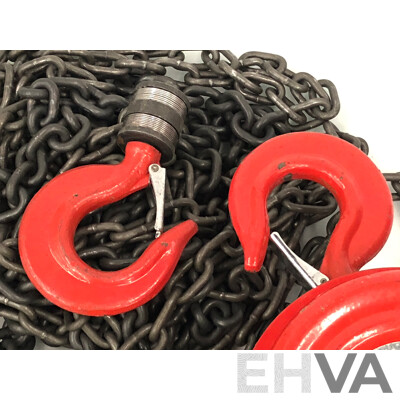 Oz Blok One Tonne Chain Lift Block and Tackle