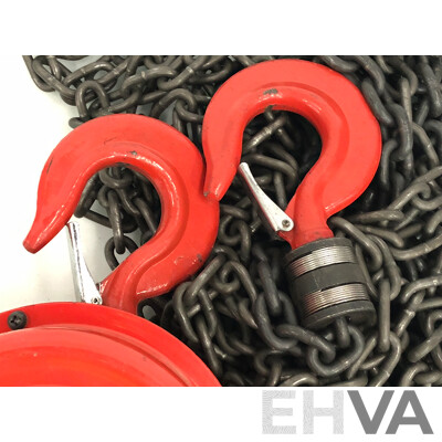 Oz Blok One Tonne Chain Lift Block and Tackle