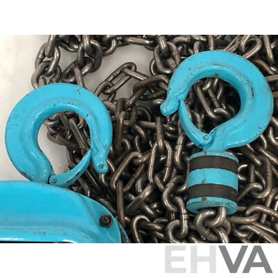 Bullivants One Tonne Chain Lift Block and Tackle