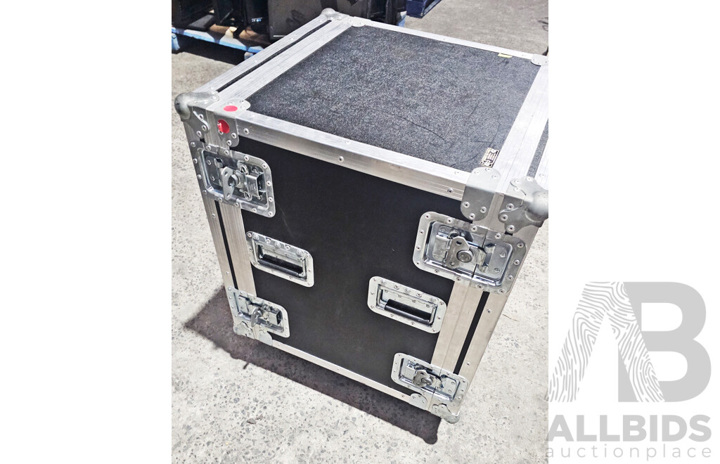 Wheeled Road Case W/ Digidesign Equipment