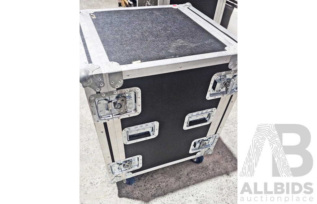 Wheeled Road Case W/ Digidesign Equipment