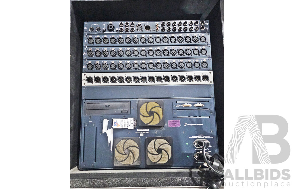 Wheeled Road Case W/ Digidesign Equipment