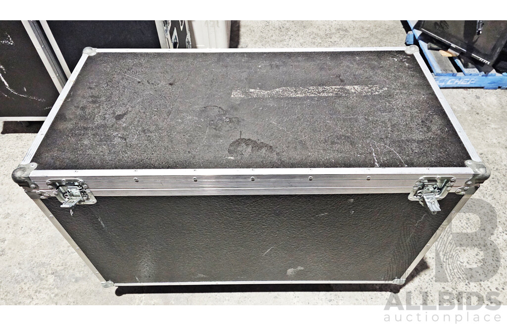 Wheeled Road Case W/ Lighting Equipment