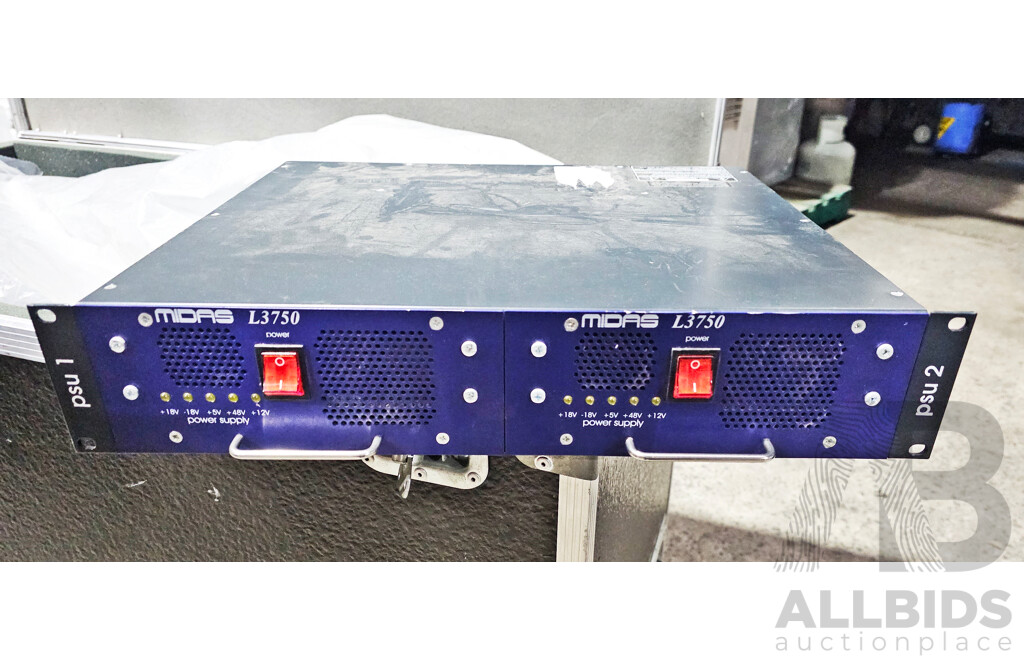 Wheeled Road Case W/ Lighting Equipment