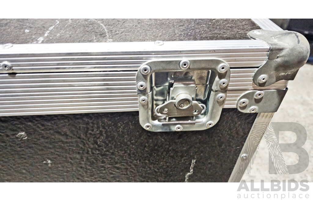 Wheeled Road Case W/ Lighting Equipment