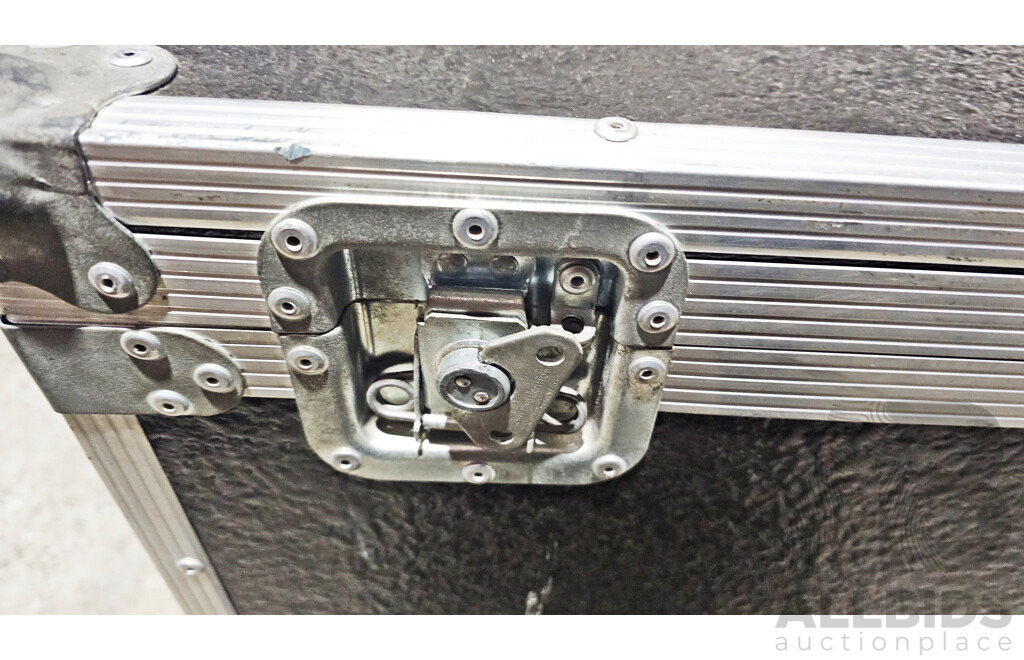 Wheeled Road Case W/ Lighting Equipment