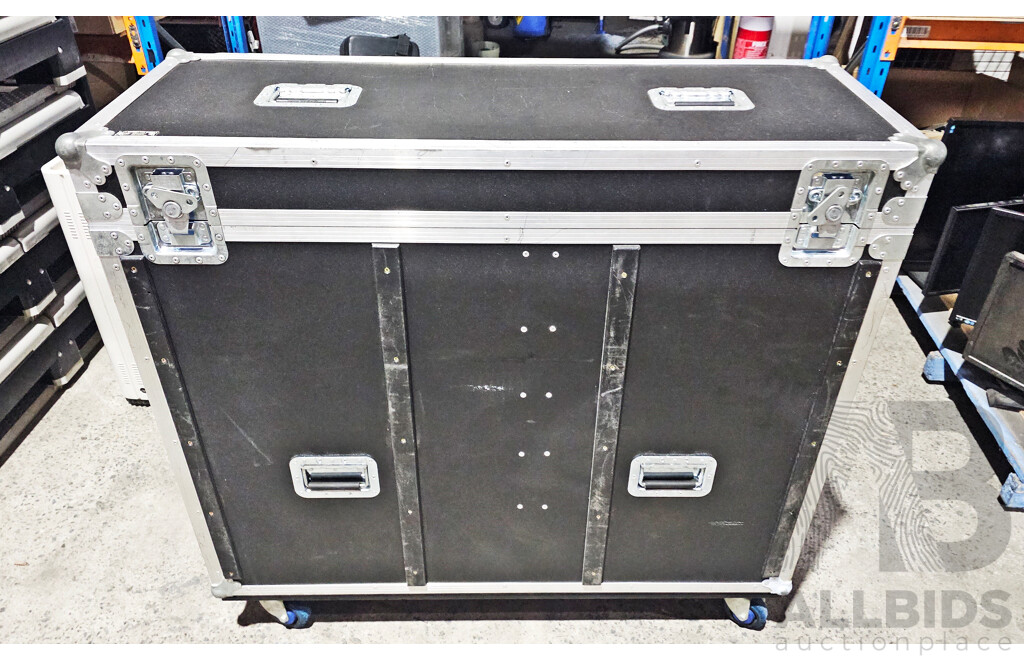 Wheeled Road Case W/ Mixer