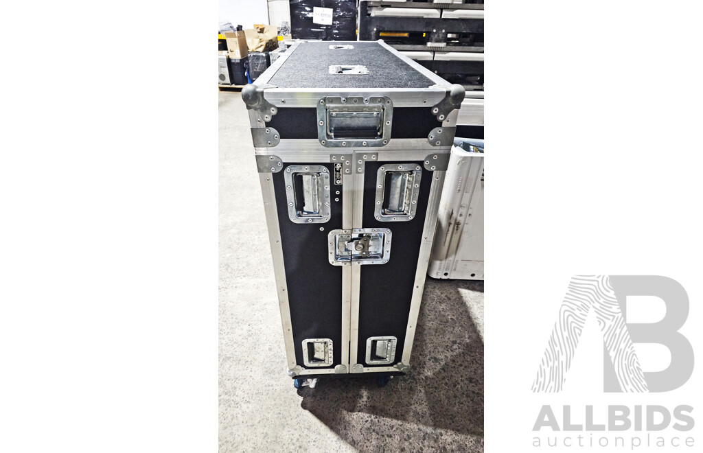 Wheeled Road Case W/ Mixer