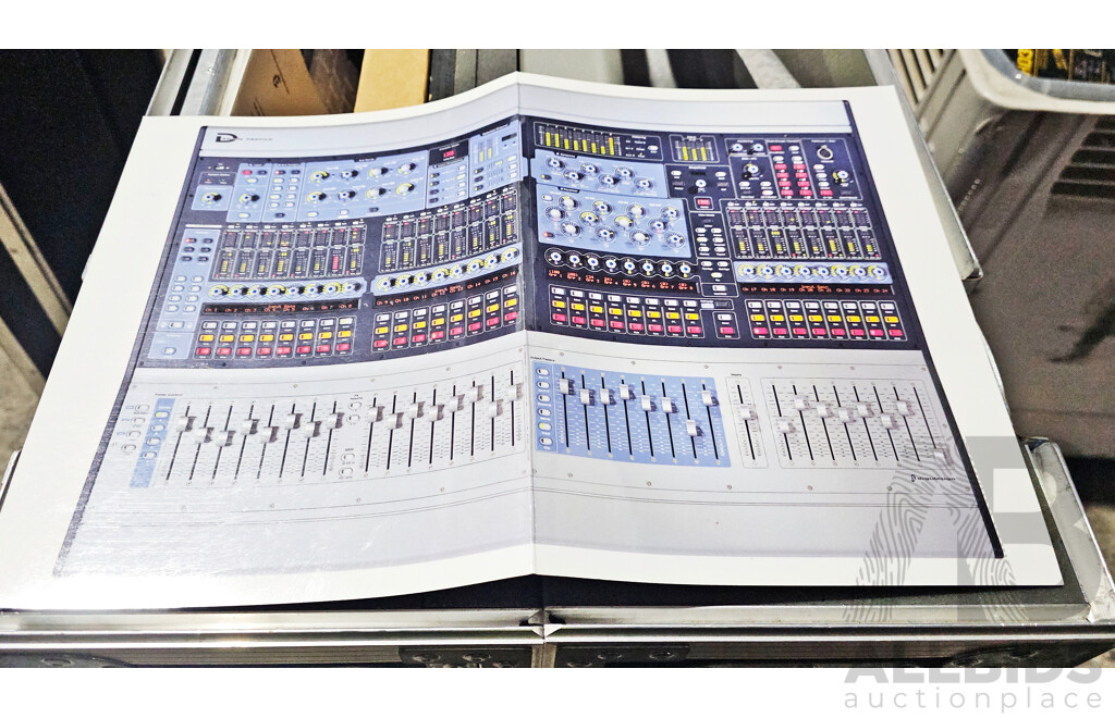 Wheeled Road Case W/ Mixer