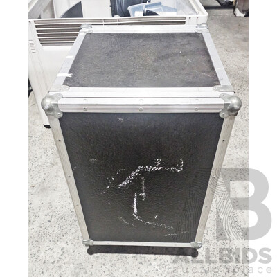 Wheeled Road Case W/ Australian Monitor Equipment