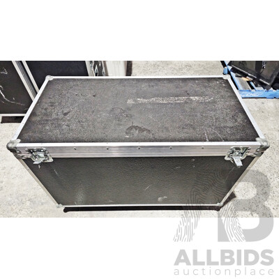 Wheeled Road Case W/ Lighting Equipment