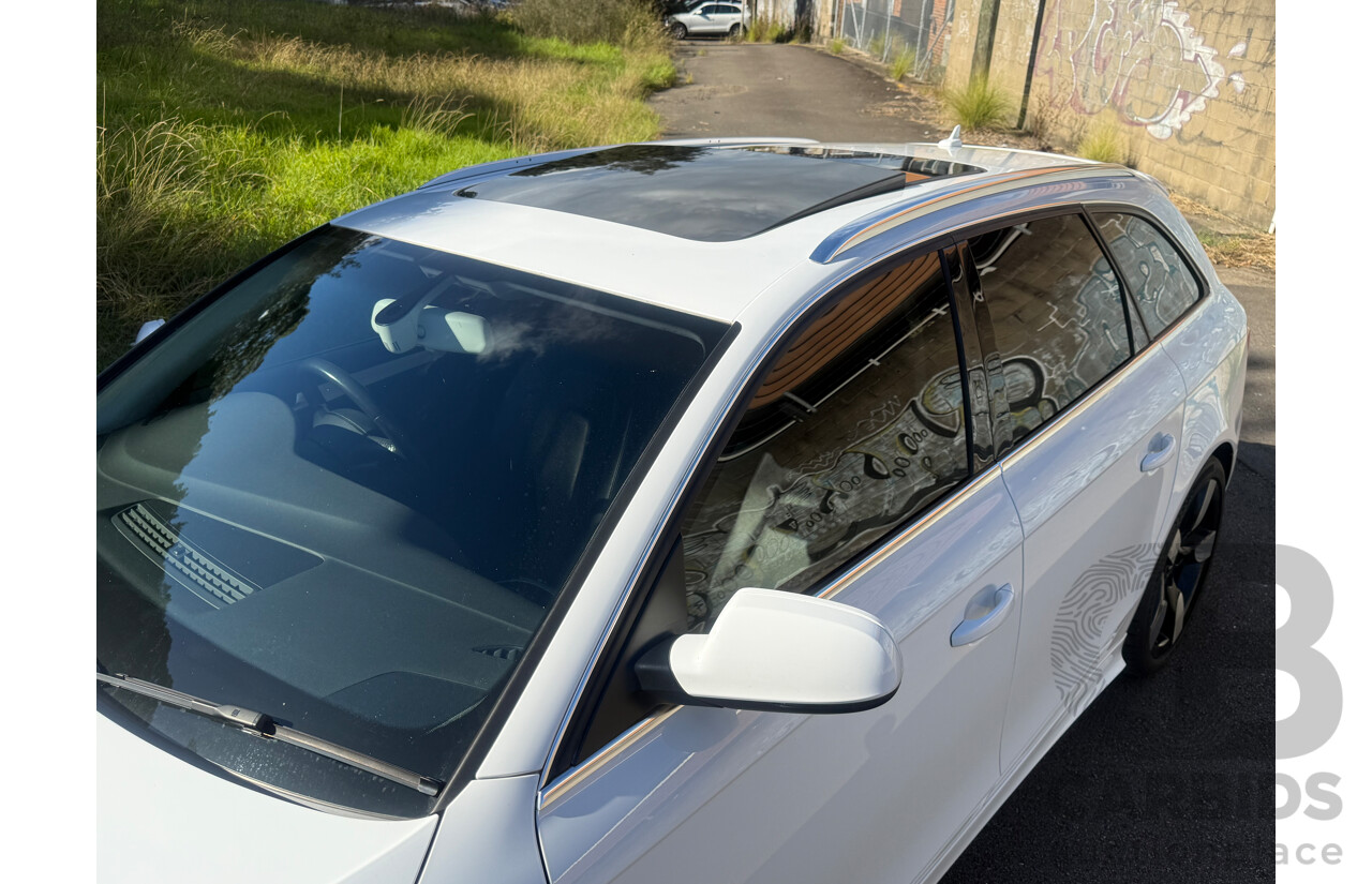 1/2010 Audi A4 2.7 TDI Avant B8 (8K) 4d Wagon White Turbo Diesel V6 2.7L