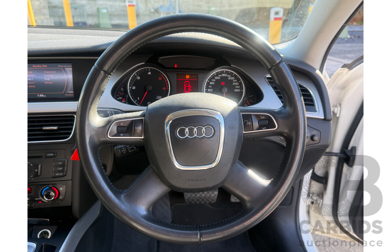 1/2010 Audi A4 2.7 TDI Avant B8 (8K) 4d Wagon White Turbo Diesel V6 2.7L