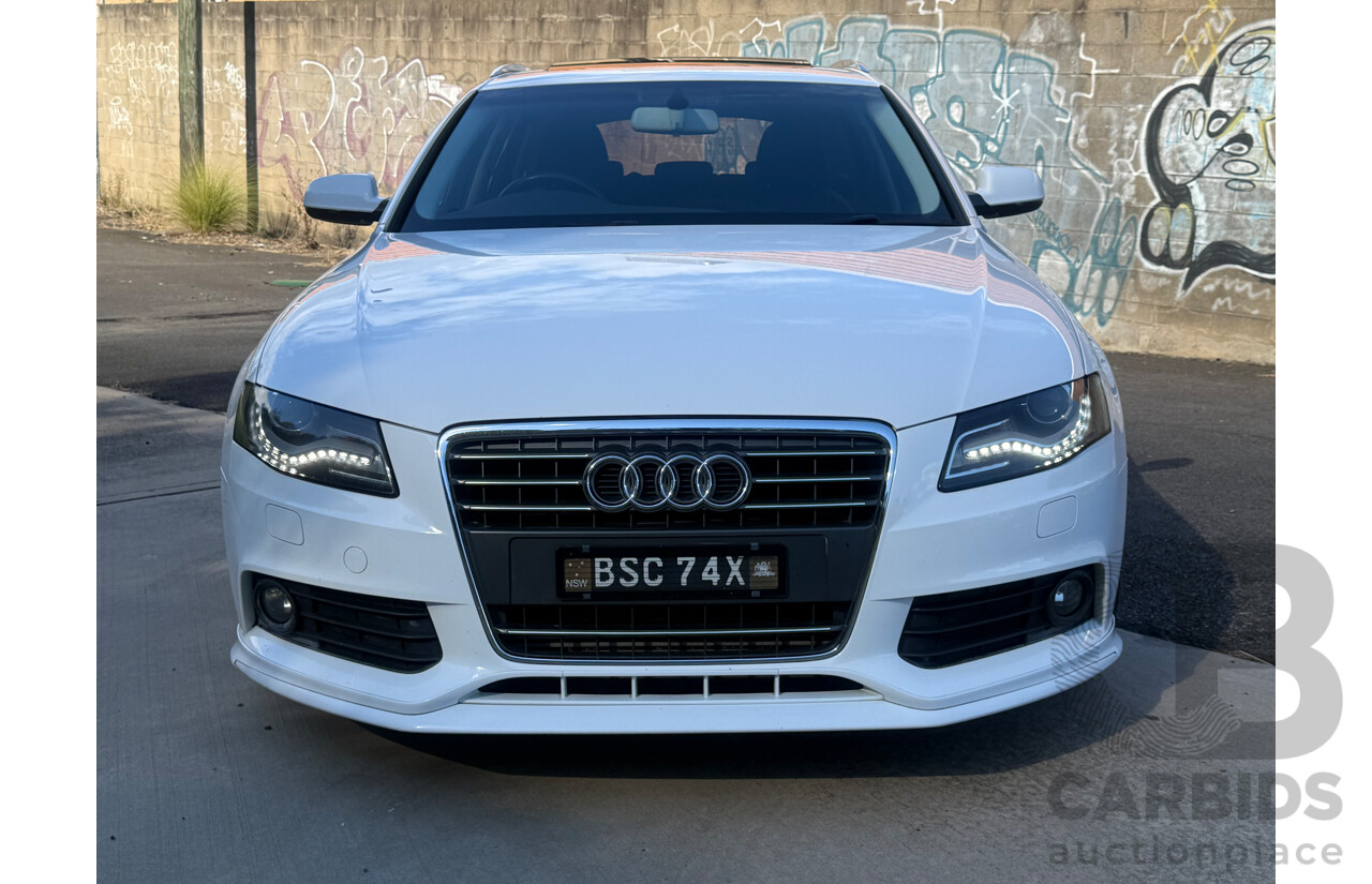1/2010 Audi A4 2.7 TDI Avant B8 (8K) 4d Wagon White Turbo Diesel V6 2.7L