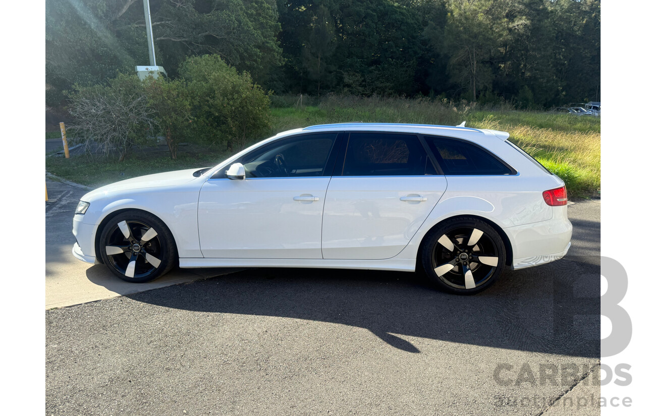 1/2010 Audi A4 2.7 TDI Avant B8 (8K) 4d Wagon White Turbo Diesel V6 2.7L