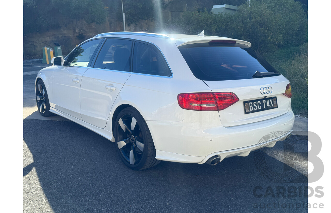 1/2010 Audi A4 2.7 TDI Avant B8 (8K) 4d Wagon White Turbo Diesel V6 2.7L