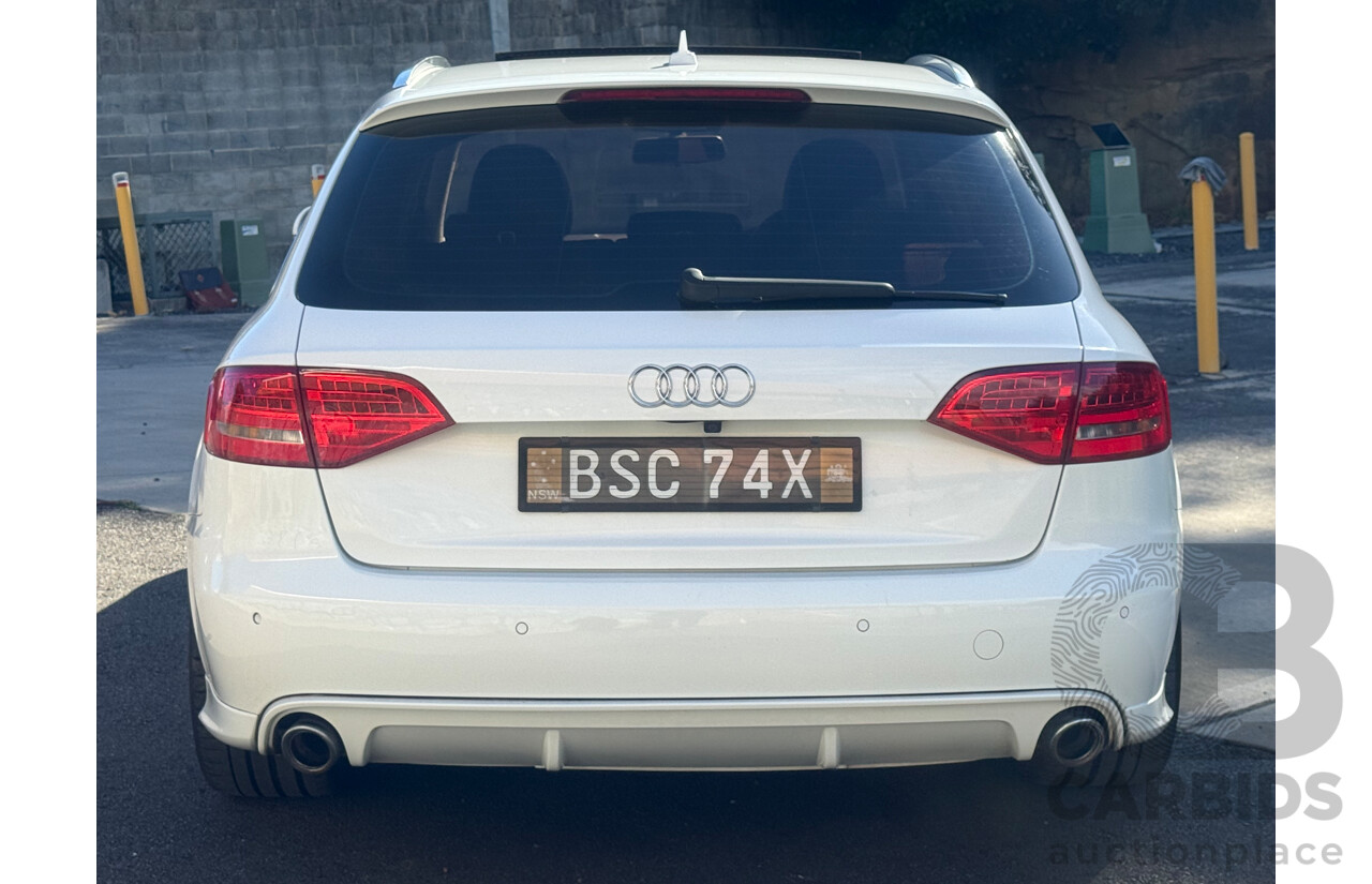 1/2010 Audi A4 2.7 TDI Avant B8 (8K) 4d Wagon White Turbo Diesel V6 2.7L