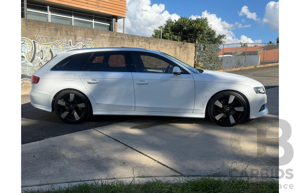 1/2010 Audi A4 2.7 TDI Avant B8 (8K) 4d Wagon White Turbo Diesel V6 2.7L
