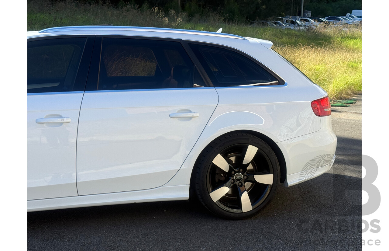 1/2010 Audi A4 2.7 TDI Avant B8 (8K) 4d Wagon White Turbo Diesel V6 2.7L