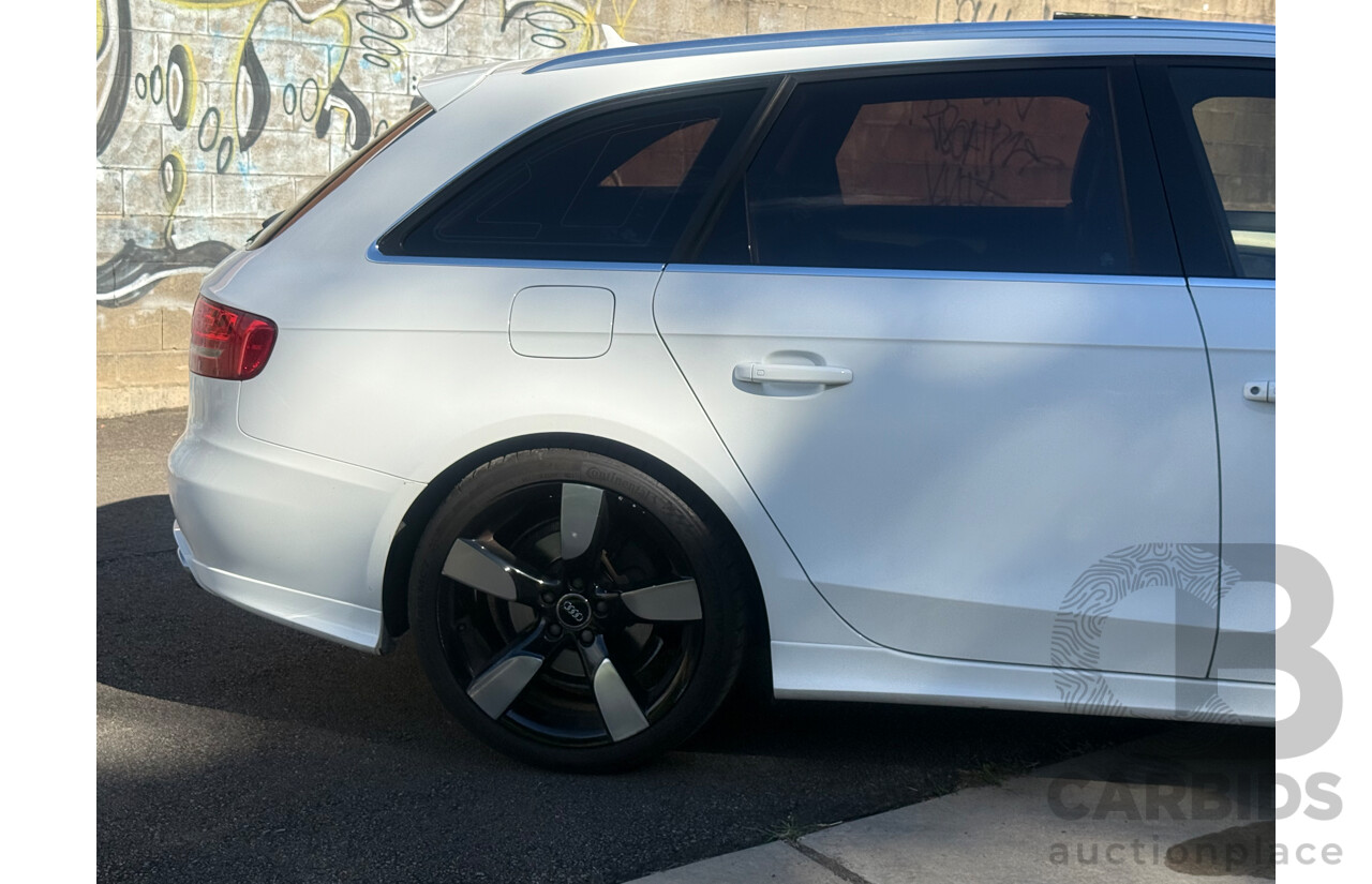 1/2010 Audi A4 2.7 TDI Avant B8 (8K) 4d Wagon White Turbo Diesel V6 2.7L