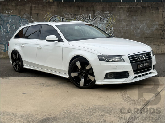 1/2010 Audi A4 2.7 TDI Avant B8 (8K) 4d Wagon White Turbo Diesel V6 2.7L
