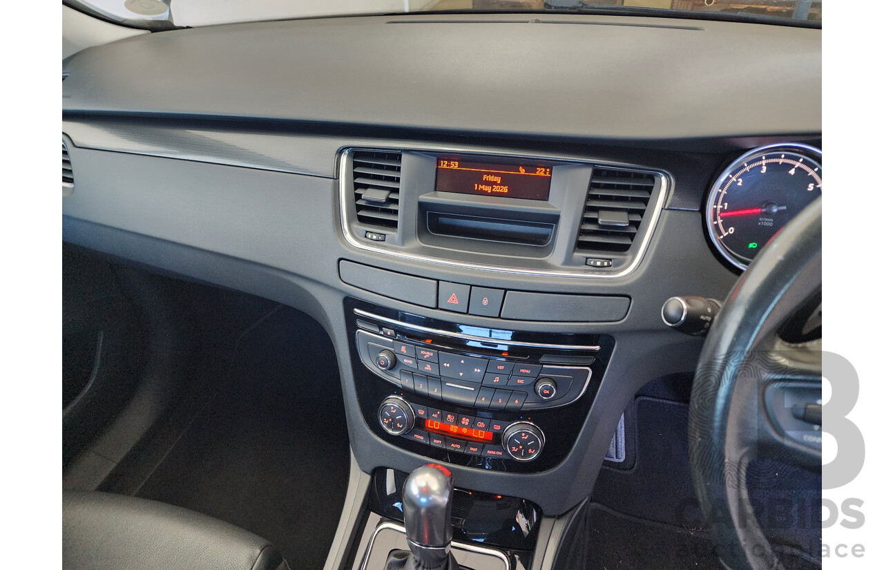 4/2012 Peugeot 508 Allure 1.6T  4d Sedan White 1.6L