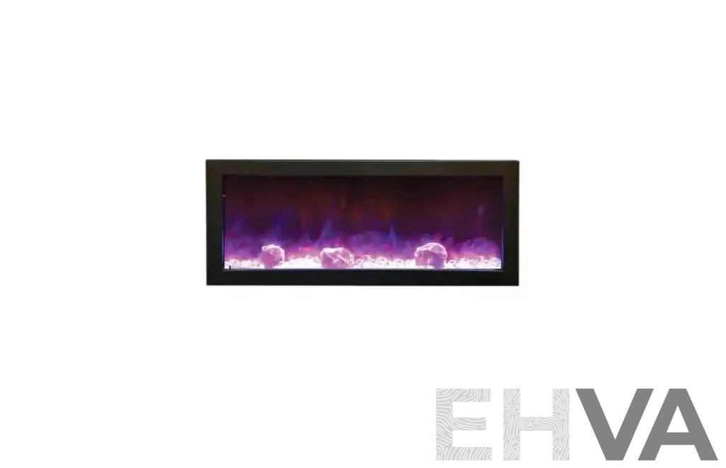 Amantii BI-40-SLIM 40-Inches Panorama Slim Electric Fireplace (BI-40-SLIM)