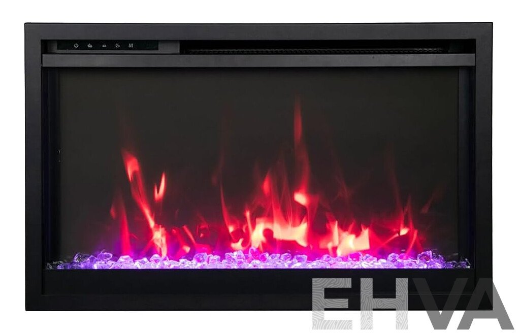 Amantii TRD Xtra Slim Electric Fireplace (TRD-33-Xtraslim)