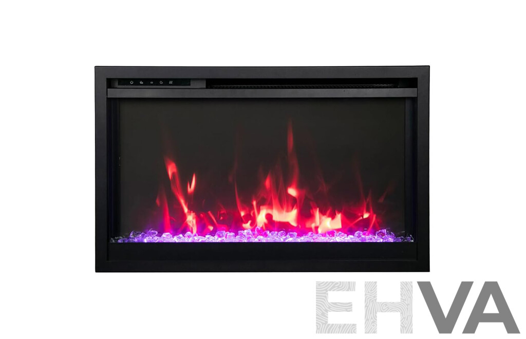 Amantii TRD Xtra Slim Electric Fireplace (TRD-33-Xtraslim)