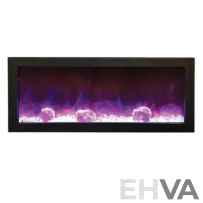 Amantii BI-40-SLIM 40-Inches Panorama Slim Electric Fireplace (BI-40-SLIM)