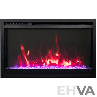 Amantii TRD Xtra Slim Electric Fireplace (TRD-33-Xtraslim)