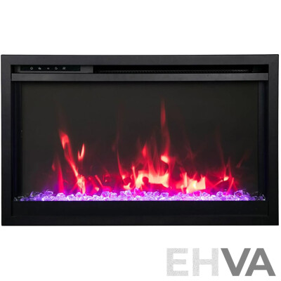 Amantii TRD Xtra Slim Electric Fireplace (TRD-33-Xtraslim)
