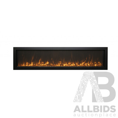 Amantii BI-60-SLIM 60-Inches Panorama Slim Electric Fireplace (BI-60-SLIM)