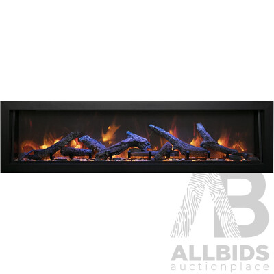 Amantii Panorama BI DEEP Smart Electric Fireplace  (BI-72-DEEP)