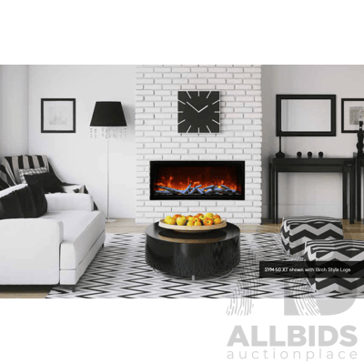 Amantii (SYM-50-XT) Symmetry XT 50-Inch Smart Electric fireplace *Brand New