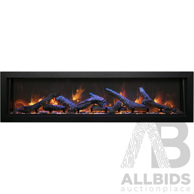 Amantii Panorama BI DEEP Smart Electric Fireplace  (BI-72-DEEP)