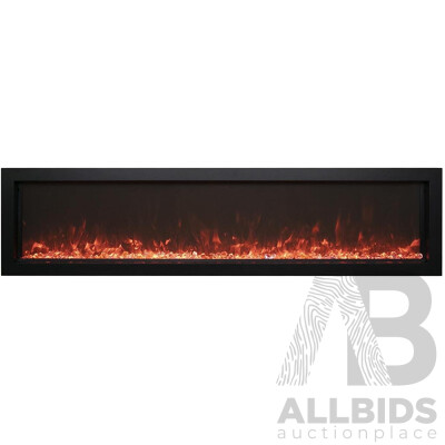 Amantii BI-72-SLIM Panorama Slim Electric Fireplace (BI-72-SLIM)