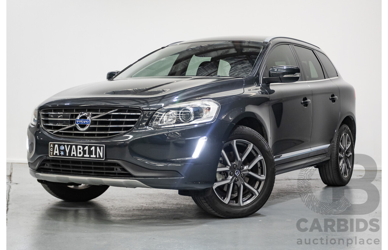 07/2016 Volvo XC60 D4 Luxury (AWD) DZ MY16 4D Wagon Savile Grey Turbo Diesel 2.4L