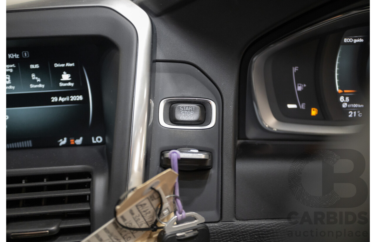 07/2016 Volvo XC60 D4 Luxury (AWD) DZ MY16 4D Wagon Savile Grey Turbo Diesel 2.4L